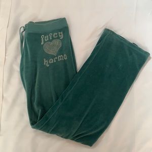 Juicy couture velour pants